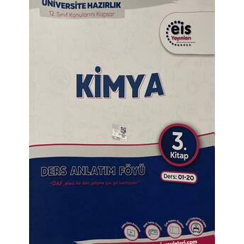 Yks - Daf - Kimya - 3. Kitap