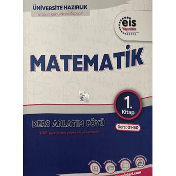 Yks - Daf - Matematik - 1. Kitap