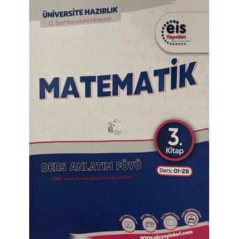 Yks - Daf - Matematik - 3. Kitap