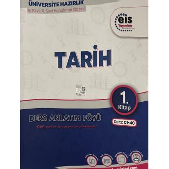 Yks - Daf - Tarih - 1. Kitap