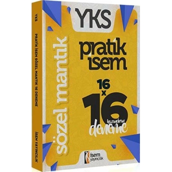 Yks Pratik Isem Kazandıran Sözel Mantık 16 Deneme Kolektif