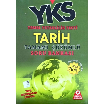 Yks-Tyt Tarih Tamamı Çözümlü Soru Bankası Kolektif