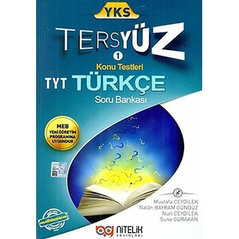 Yks Tyt Tersyüz Konu Testleri Türkçe Soru Bankası Mustafa Ceydilek