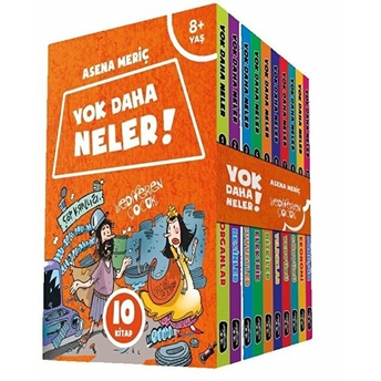 Yok Daha Neler Serisi - 10 Kitap Takım Asena Meriç