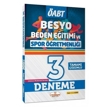 Yönerge Yayınları Öabt Beden Eğitimi Ve Spor Öğretmenliği 3 Deneme Çözümlü Vedat Altan