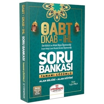 Yönerge Yayınları Öabt Din Kültürü Öğretmenliği Soru Bankası Çözümlü Tuğçe Pala