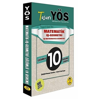 Yös Iq Matematik-Geometri 10 Deneme Sınavı Çözümlü - Tasarı Yayınları Özgen Bulut