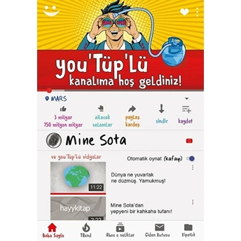 You‘tüp’lü Kanalıma Hoş Geldiniz! Mine Sota