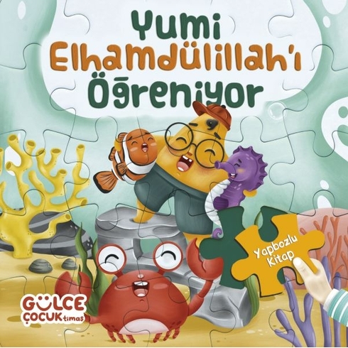 Yumi Elhamdülillahı Öğreniyor - Yapbozlu Kitap 3 Şevval Tiryaki