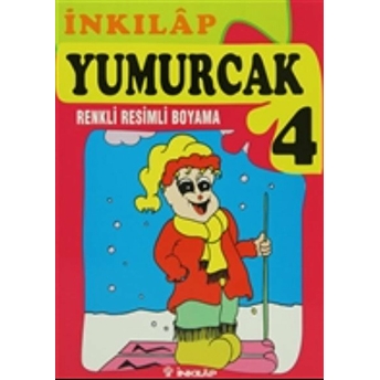 Yumurcak 4 Renkli Resimli Boyama Kolektif