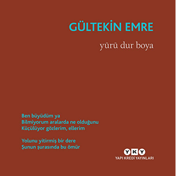 Yürü Dur Boya-Gültekin Emre