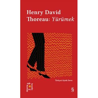 Yürümek - Everest Açıkhava 7 Henry David Thoreau