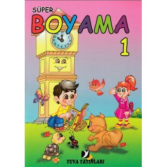 Yuva Renkli Süper Boyama 10'Lu Set (Ince) Kolektif