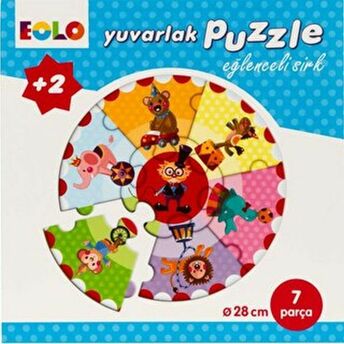 Yuvarlak Puzzle-Eğlenceli Sirk