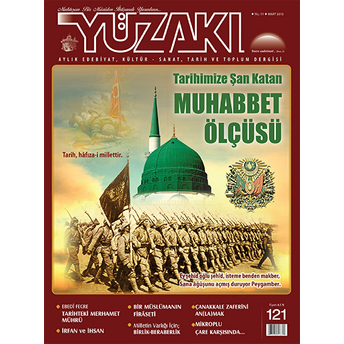 Yüzakı Aylık Edebiyat, Kültür - Sanat, Tarih Ve Toplum Dergisi Sayı: 121 Kolektif