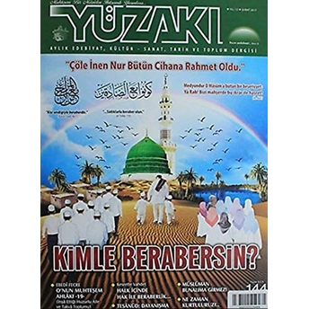 Yüzakı Aylık Edebiyat, Kültür, Sanat, Tarih Ve Toplum Dergisi / Sayı:144 Şubat 2017 Kolektif