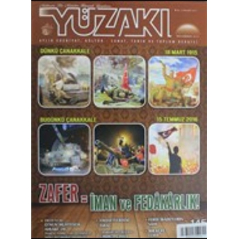 Yüzakı Aylık Edebiyat, Kültür, Sanat, Tarih Ve Toplum Dergisi / Sayı:145 Mart 2017 Kolektif