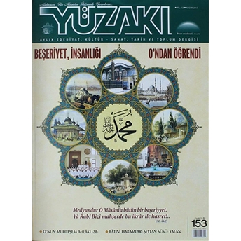 Yüzakı Aylık Edebiyat Kültür Sanat Tarih Ve Toplum Dergisi Sayı: 153 Kasım 2017 Kolektif