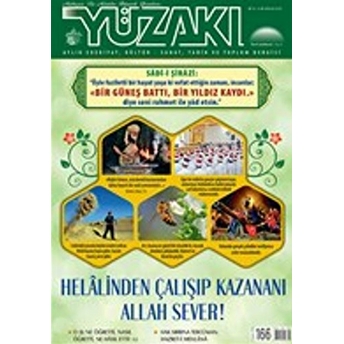 Yüzakı Aylık Edebiyat, Kültür, Sanat, Tarih Ve Toplum Dergisi Sayı: 166 Aralık 2018 Kolektif