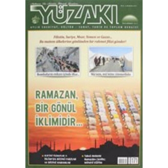 Yüzakı Aylık Edebiyat, Kültür - Sanat, Tarih Ve Toplum Dergisi Sayı: 171 Mayıs 2019 Kolektif