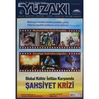 Yüzakı Aylık Edebiyat, Kültür - Sanat, Tarih Ve Toplum Dergisi Sayı: 179 Ocak 2020 Kolektif