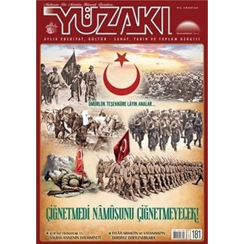 Yüzakı Aylık Edebiyat, Kültür  Sanat, Tarih Ve Toplum Dergisi Sayı: 181 Mart 2020