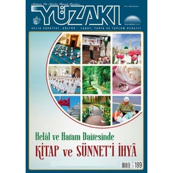 Yüzakı Aylık Edebiyat, Kültür, Sanat, Tarih Ve Toplum Dergisi Sayı: 189 Kasım 2020 Kolektif