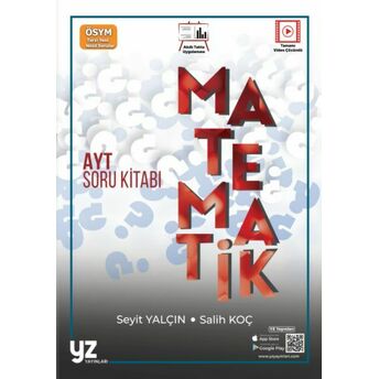 Yz Yayınları Yks Ayt Matematik Soru Kitabı Seyit Yalçın , Salih Koç