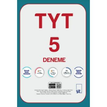 Yz Yayınları Yks Tyt 5 Deneme Komisyon