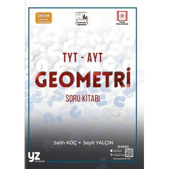 Yz Yayınları Yks Tyt-Ayt Geometri Soru Kitabı