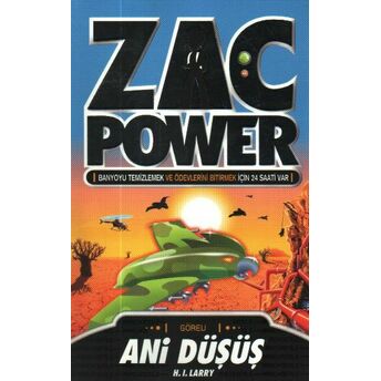 Zac Power 08 Ani Düşüş H. I. Larry