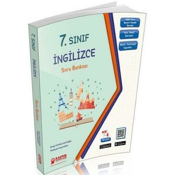 Zafer Yayınları 7. Sınıf Ingilizce Soru Bankası Komisyon