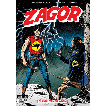 Zagor Dev Albüm: 2 Ölümü Yenen Adam Moreno Burattini