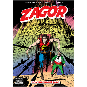 Zagor Dev Albüm Sayı: 1 Gökyüzündeki Şato Moreno Burattini