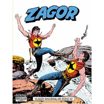 Zagor Klasik Maceralar Cilt: 62 Marcello Toninelli