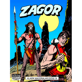 Zagor Klasik Maceralar Cilt: 78 Marcello Toninelli