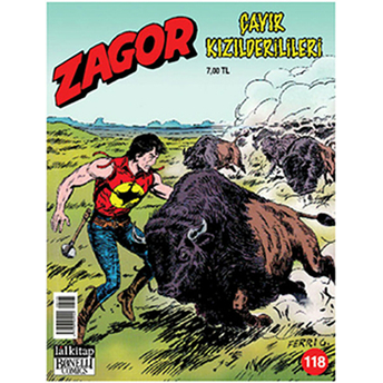 Zagor Sayı: 118 Çayır Kızılderilileri-Moreno Burattini