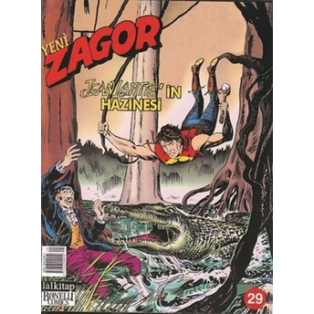 Zagor Sayı 29 - Jean Lafitte'nin Hazinesi - Moreno Burattini