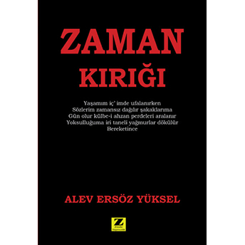 Zaman Kırığı Alev Ersöz Yüksel