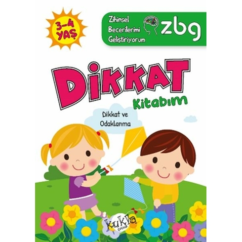 Zbg 3-4 Yaş Dikkat Kitabım Buçe Dayı