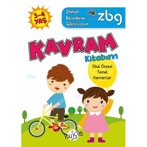 Zbg 3-4 Yaş Kavram Kitabım Buçe Dayı