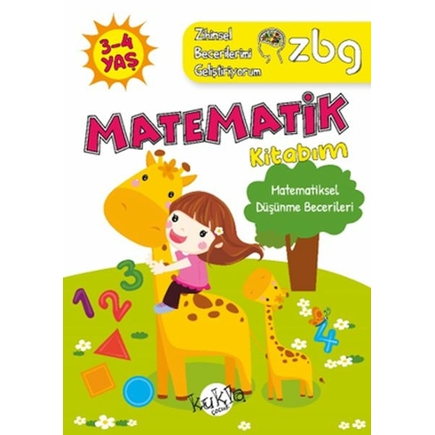 Zbg 3-4 Yaş Matematik Kitabım Buçe Dayı