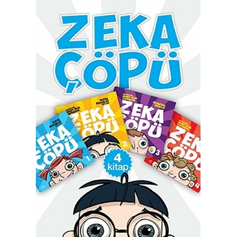 Zeka Çöpü Seti - 4 Kitap Takım Ahmet Bilal Yaprakdal