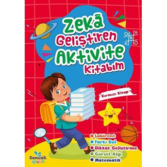 Zeka Geliştiren Aktivite Kitabım - Kırmızı Kitap Kolektıf