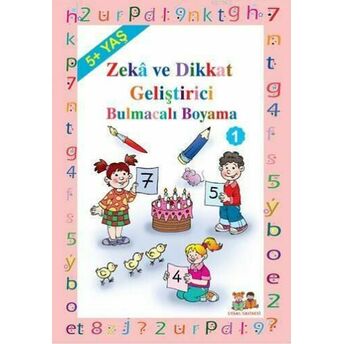 Zekâ Geliştirici Bulmacalı Boyama (5 Yaş); Okul Öncesiokul Öncesi Asım Uysal