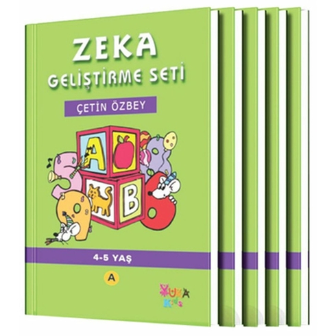 Zeka Geliştirme Seti 4-5 Yaş (5 Kitap) Çetin Özbey