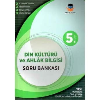 Zeka Küpü Yayınları 5. Sınıf Din Kültürü Ve Ahlak Bilgisi Soru Bankası Komisyon