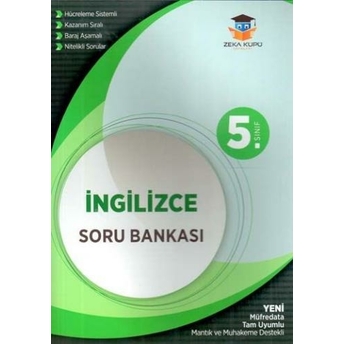 Zeka Küpü Yayınları 5. Sınıf Ingilizce Soru Bankası Komisyon