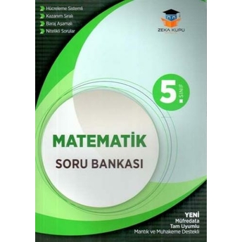 Zeka Küpü Yayınları 5. Sınıf Matematik Soru Bankası Komisyon