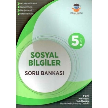 Zeka Küpü Yayınları 5. Sınıf Sosyal Bilgiler Soru Bankası Komisyon